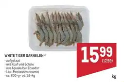 Metro WHITE TIGER GARNELEN Angebot