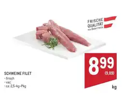 Metro Schweine Filet Angebot