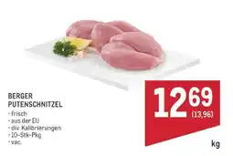Metro Berger Putenschnitzel Angebot