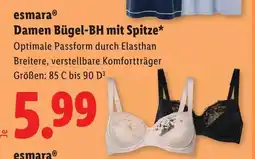 Lidl esmara Damen Bügel-BH mit Spitze Angebot