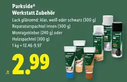 Lidl Parkside Werkstatt Zubehör Angebot