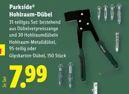 Lidl Parkside Hohlraum-Dübel Angebot