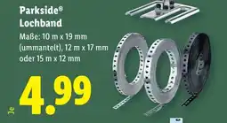 Lidl Parkside Lochband Angebot