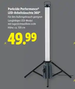 Lidl Parkside Performance LED-Arbeitsleuchte 360 Angebot