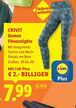 Lidl CRIVIT Damen Fitnesstights Angebot