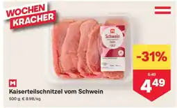 MPreis Kaiserteilschnitzel vom Schwein Angebot