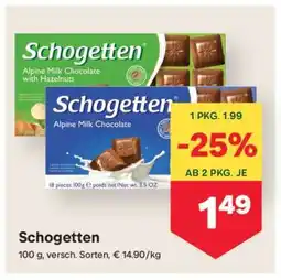 MPreis Schogetten Angebot