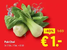 Lidl Pak Choi Angebot