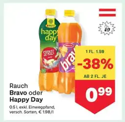 MPreis Rauch Bravo oder Happy Day Angebot