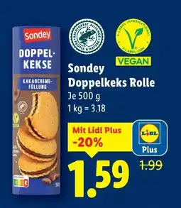 Lidl Sondey Doppelkeks Rolle Angebot
