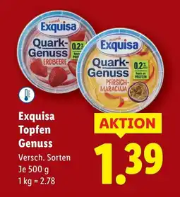 Lidl Exquisa Topfen Genuss Angebot
