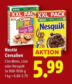 Lidl Nestlé Cerealien Angebot
