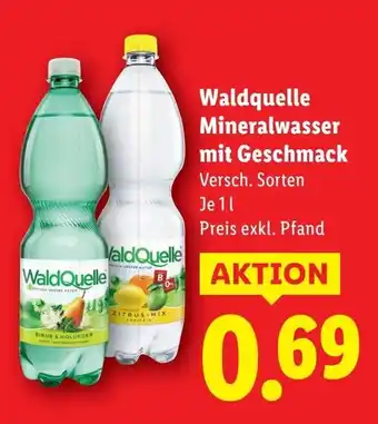 Waldquelle Mineralwasser mit Geschmack