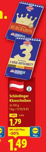 Lidl Schärdinger Käsescheiben Angebot