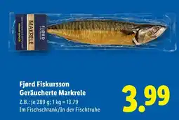 Lidl Fjørd Fiskursson Geräucherte Markrele Angebot