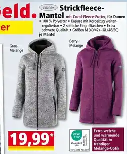 Norma ElleNor Strickfleece- Mantel Angebot