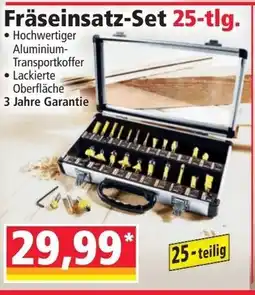 Norma Fräseinsatz-Set Angebot