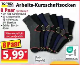 Norma Arbeits-Kurzschaftsocken Angebot