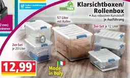 Norma Klarsichtboxen/ Rollenbox Angebot