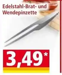 Norma Edelstahl-Brat- und Wendepinzette Angebot