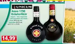 Norma Anno 1790 Kräuterlikör Angebot