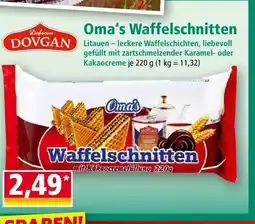 Norma Oma's Waffelschnitten Angebot