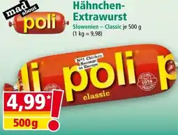 Norma Hähnchen- Extrawurst Slowenien Angebot