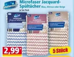 Norma Microfaser Jacquard- Spültücher Blau, Angebot
