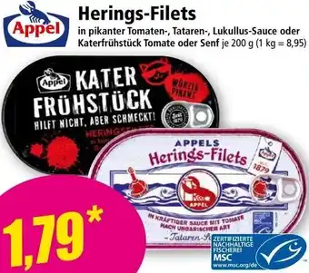 Norma Herings-Filets Angebot