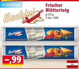Norma Frischer Blätterteig Angebot