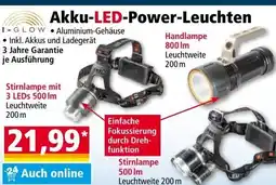 Norma Akku-LED-Power-Leuchten Angebot