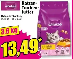 Norma Katzen- Trocken- futter Angebot