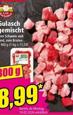 Norma Gulasch gemischt Angebot