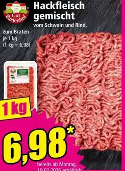 Norma Hackfleisch gemischt Angebot