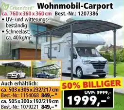 Norma Wohnmobil-Carport Angebot