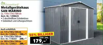 Norma Metallgerätehaus SAN MARINO Angebot