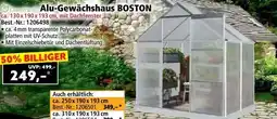 Norma Alu-Gewächshaus BOSTON Angebot
