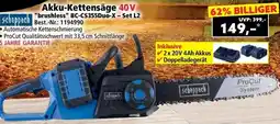 Norma Akku-Kettensäge 40V Angebot