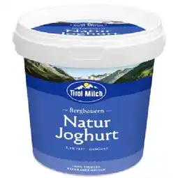 MPreis Tirol Milch Bergbauern Naturjoghurt MPREIS Angebot