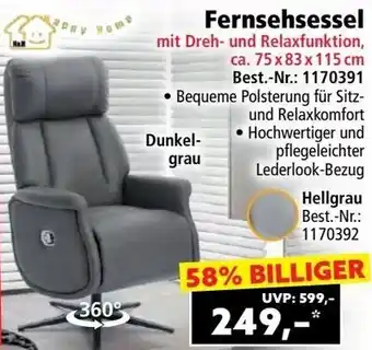 Norma Fernsehsessel Angebot