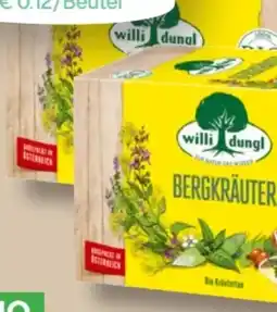 MPreis Willi Dungl Bio-Tees Angebot