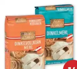 PENNY Ich bin Österreich Dinkelmehl Angebot