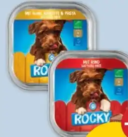 PENNY Rocky Hundenahrung Paté Angebot