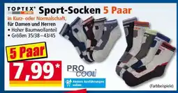 Norma TOPTEX SPORT Sport-Socken 5 Paar Angebot