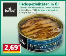 Norma GERÄUCHERTE SPROTTEN Angebot