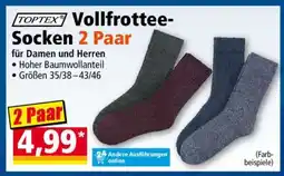 Norma TOPTEX Vollfrottee-Socken 2 Paar Angebot