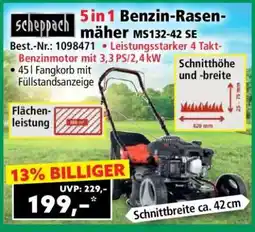 Norma 5in1 Benzin-Rasenmäher MS132-42 SE Angebot
