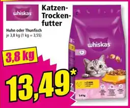 Norma Whiskas Katzen-Trockenfutter Angebot
