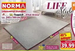 Norma XL-Teppich „Vital Arosa“ Angebot