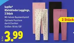 Lidl lupilu Kleinkinder Leggings, 2 Stück Angebot